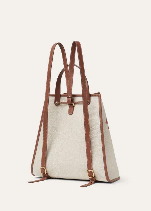 d_9cd6c0dc-8341-4558-9781-7a6bc4d28e13.jpg Loro Piana Laguna backpack Cotton, Linen