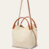 dd_a8647eb8-ca8b-4a56-bbad-eafa0b3f7510.jpg Loro Piana Large Bale bag Cotton, Linen, Calfskin