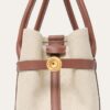 dds.jpg Loro Piana Ghiera Shopper Small Cotton, Linen