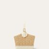 Loro Piana Bobbin Bucket bag wicker Wicker