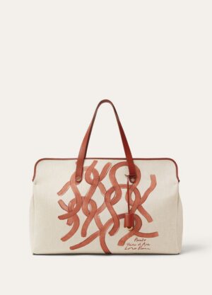 dw_9fc6c20a-acff-4ad6-afe3-b05534f25df8.jpg Loro Piana Laguna Shopper bag Cotton, Linen, Calfskin
