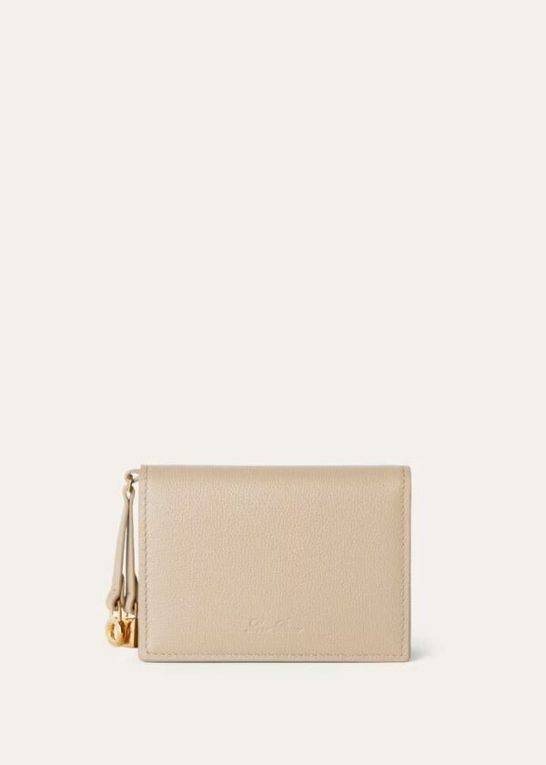 eee_6a3d1414-3e62-4613-9aea-c1cb5e45710d.jpg Loro Piana Extra Bifold Card Holder Grained Calfskin