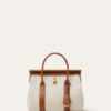 eeeee.jpg Loro Piana Loom bag L25 Cotton, Calfskin