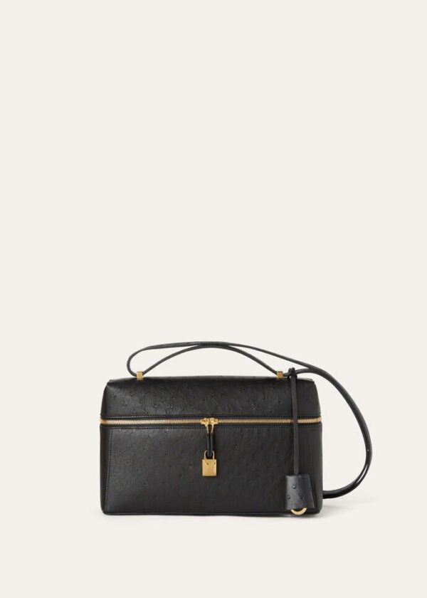 es_74ff2c14-947f-4879-9ed3-35e189247dbd.jpg Loro Piana Extra Bag L27 Ostrich Leather