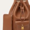 Loro Piana Extra Drawstring backpack L27 Calfskin