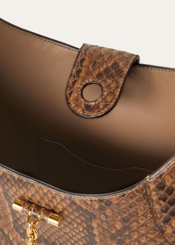 Loro Piana Medium Bobbin bag Python Leather