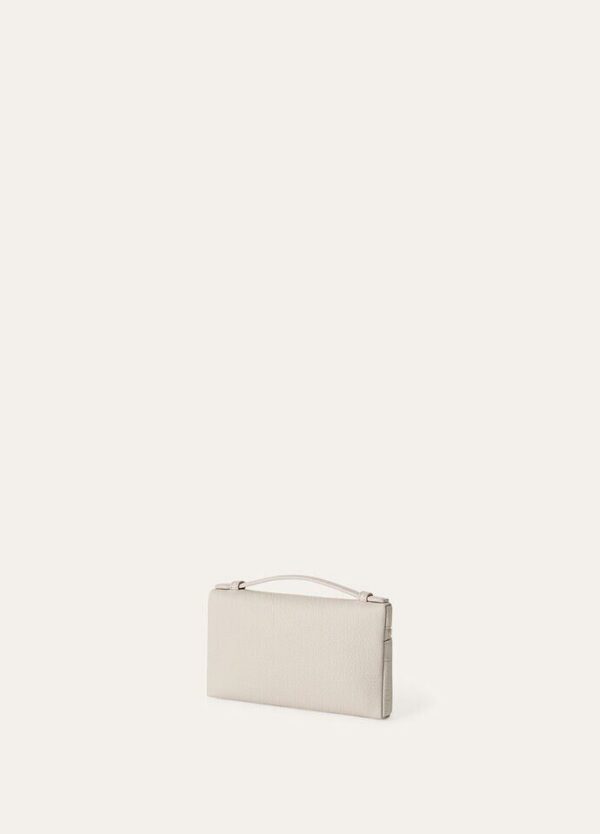 Loro Piana Extra Pocket Mini Pouch Grained Calfskin