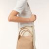 Loro Piana Small Bale bag Ostrich Leather