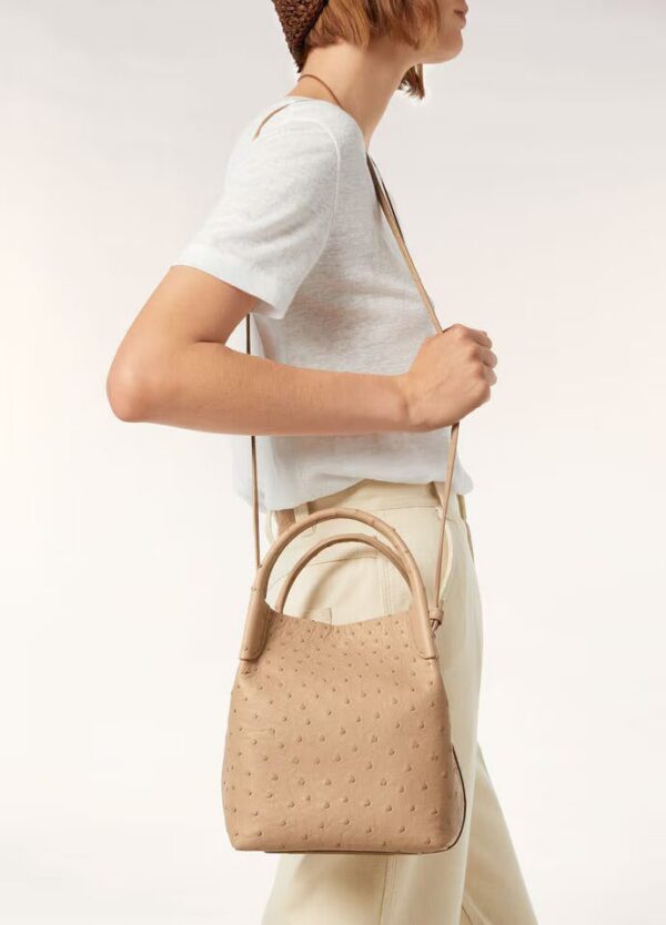 Loro Piana Small Bale bag Ostrich Leather
