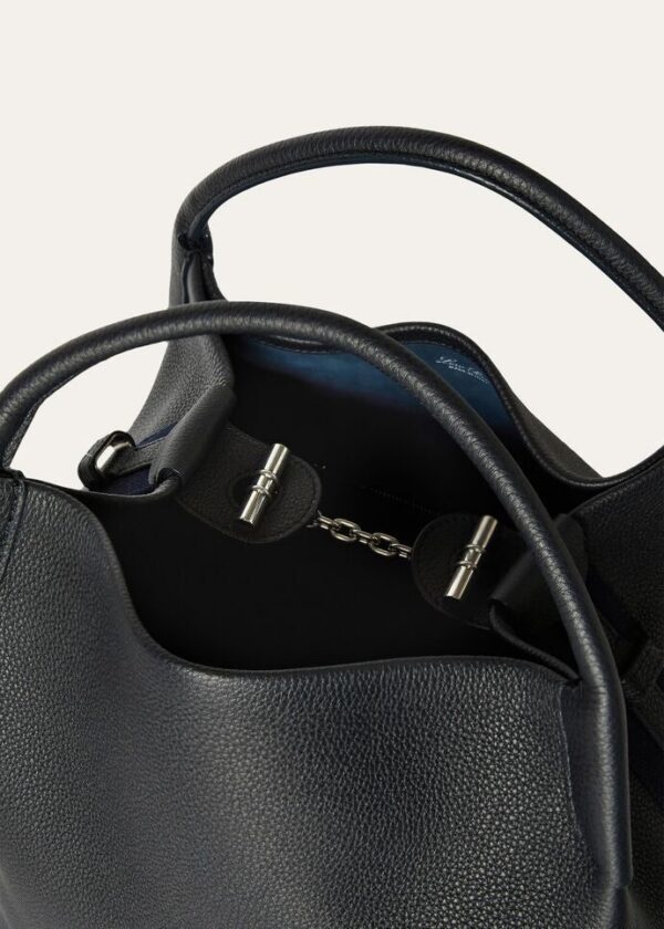 ffa.jpg Loro Piana Large Bale bag Grained Calfskin