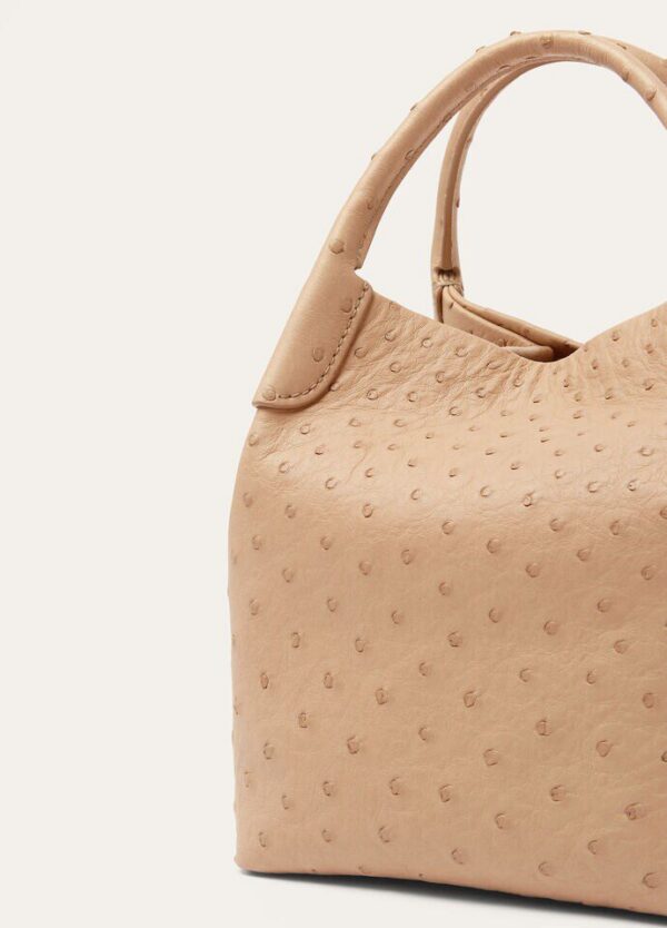 Loro Piana Small Bale bag Ostrich Leather