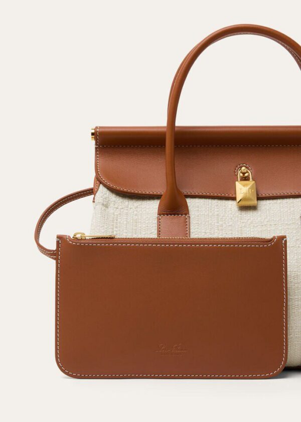 fg_8305c797-9125-48f1-99f8-af9172636348.jpg Loro Piana Loom bag L25 Cotton, Calfskin