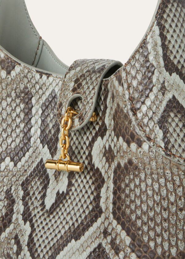 Loro Piana Mini Bobbin Bag Python Leather