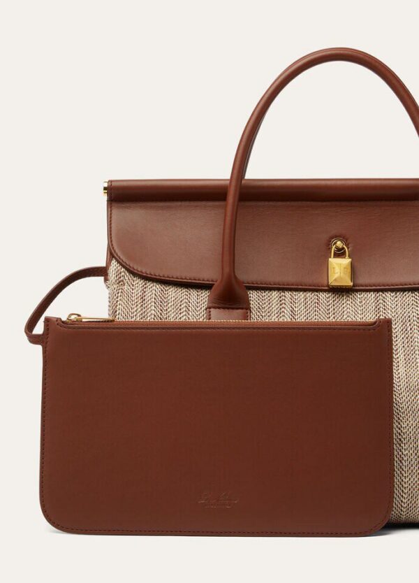 fwww.jpg Loro Piana Loom bag L32 Linen, Silk