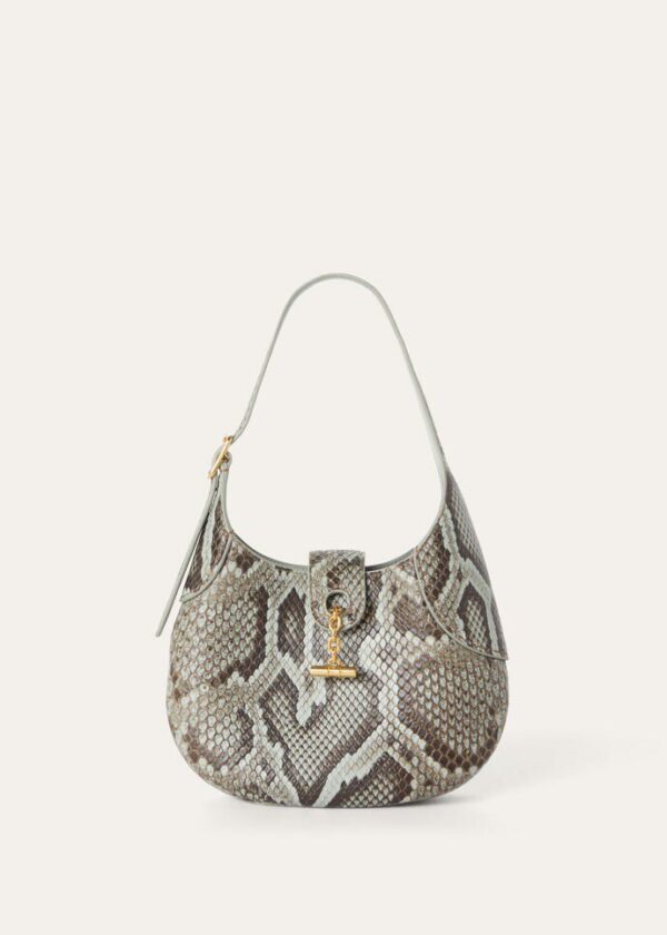 Loro Piana Mini Bobbin Bag Python Leather
