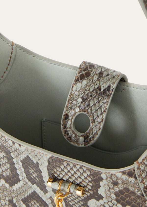 Loro Piana Mini Bobbin Bag Python Leather