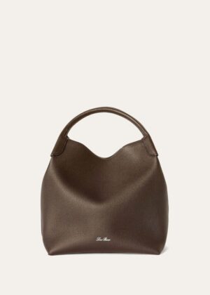 ht_1fa68676-ea6d-4fc3-8ea5-e3ef39d987e9.jpg Loro Piana Large Bale bag Grained Calfskin