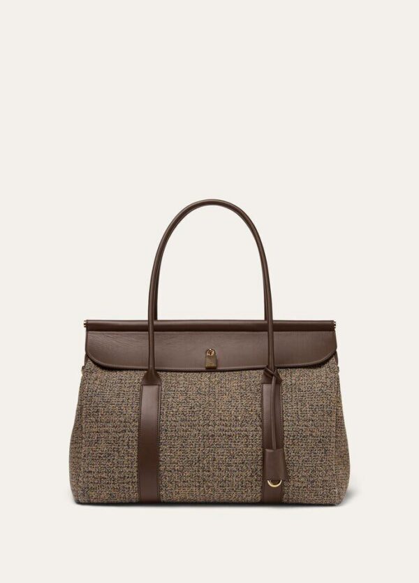 luu.jpg Loro Piana Loom bag L37 Silk, Wool, Cashmere