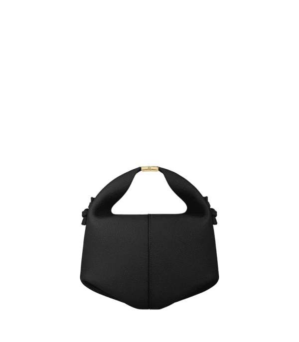 packshot-front_beri-bandouliere-noir-grain.png Polène Béri Edition Textured Black