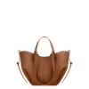 packshot-front_cyme-mini-camel-grain.png Polène Cyme Mini Edition Textured Camel