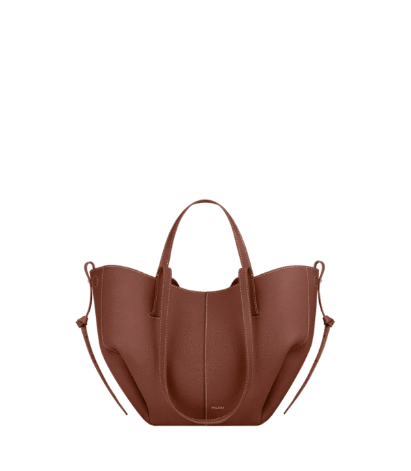 Polène Cyme Mini Edition Textured Cognac