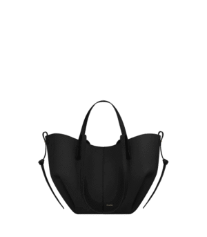 packshot-front_cyme-mini-noir-grain.png Polène Cyme Mini Edition Textured Black