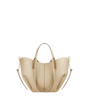 packshot-front_cyme-mini-sable.png Polène Cyme Mini Edition Textured Sand