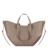 packshot-front_cyme-taupe-grain.png Polène Cyme Edition Textured Taupe