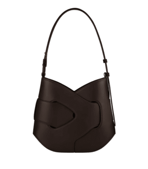 packshot-front_nodde-hobo-ebene.png Polène Nodde Hobo Edition Smooth Ebony