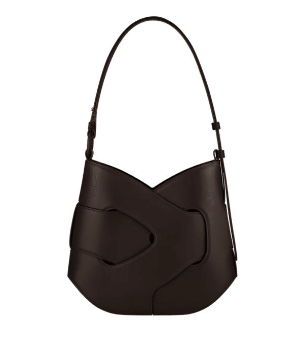packshot-front_nodde-hobo-ebene.png Polène Nodde Hobo Edition Smooth Ebony
