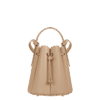packshot-front_numero-huit-mini-beige-grain.png Polène Numéro Huit Mini Edition Textured Beige
