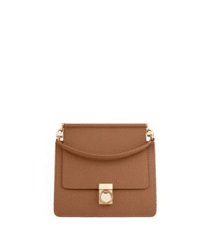 packshot-front_numero-sept-mini-camel-grain.png Polène Numéro Sept Mini Edition Textured Camel