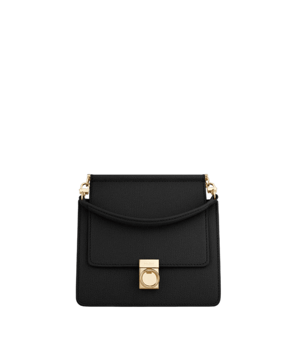 packshot-front_numero-sept-mini-noir-grain.png Polène Numéro Sept Mini Edition Textured Black