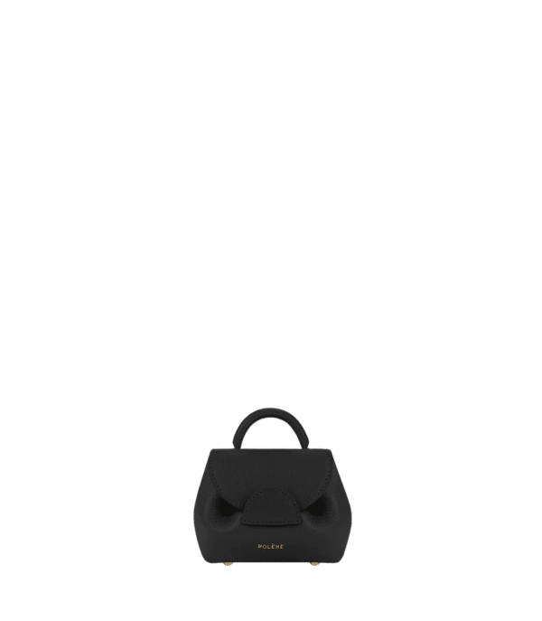 packshot-front_numero-un-micro-noir-grain.png Polène Numéro Un Micro Edition Textured Black