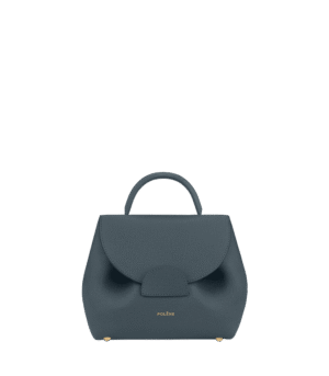 packshot-front_numero-un-nano-bleu-minuit-grain.png Polène Numéro Un Nano Edition Textured Midnight Blue