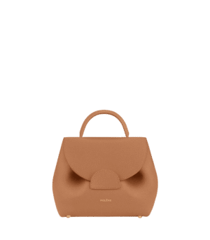 packshot-front_numero-un-nano-tan-grain.png Polène Numéro Un Nano Edition Textured Tan