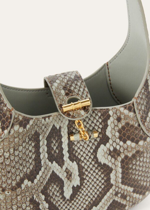 Loro Piana Mini Bobbin Bag Python Leather