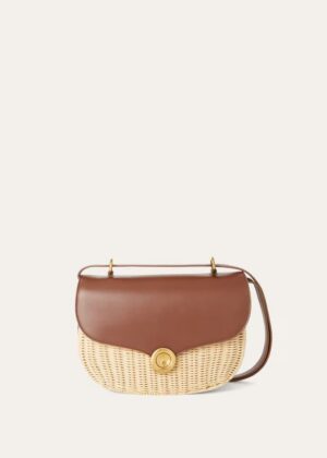 Loro Piana Medium Ghiera bag wicker Wicker