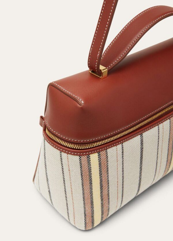 s_ec3ec83e-71a8-4fac-b801-7b7281d3707c.jpg Loro Piana Extra Bag L27 Linen, Calfskin