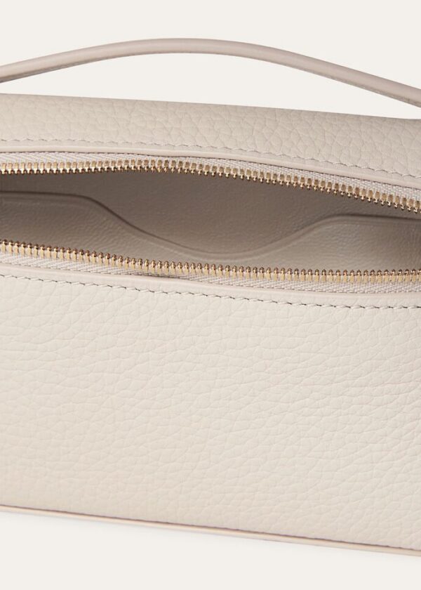 Loro Piana Extra Pocket Mini Pouch Grained Calfskin