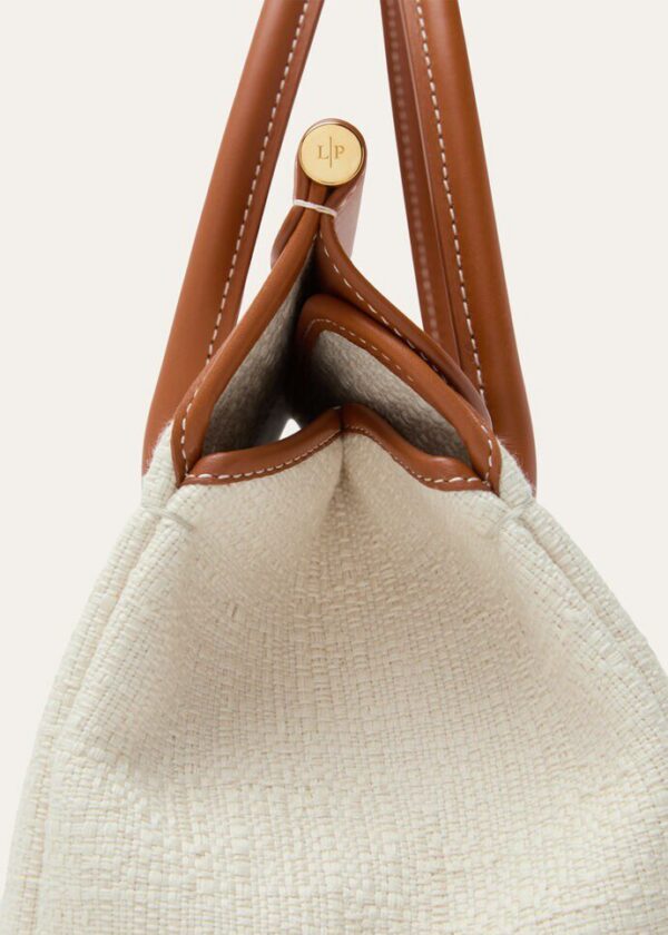 sdw_e494b000-7622-439b-b21d-d995340c6dde.jpg Loro Piana Loom bag L25 Cotton, Calfskin