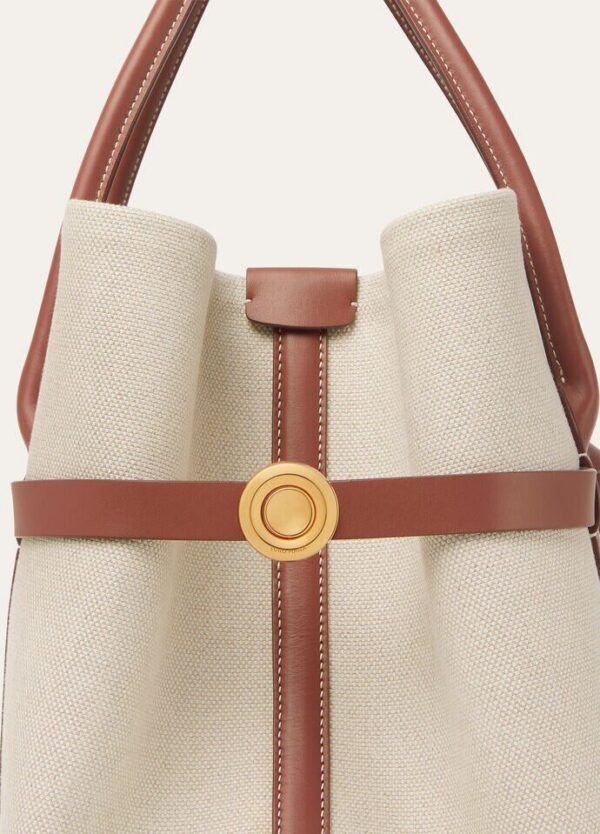ss_3dc74031-bf20-439f-9858-9417b0812e2a.jpg Loro Piana Ghiera Shopper Large Linen, Cotton