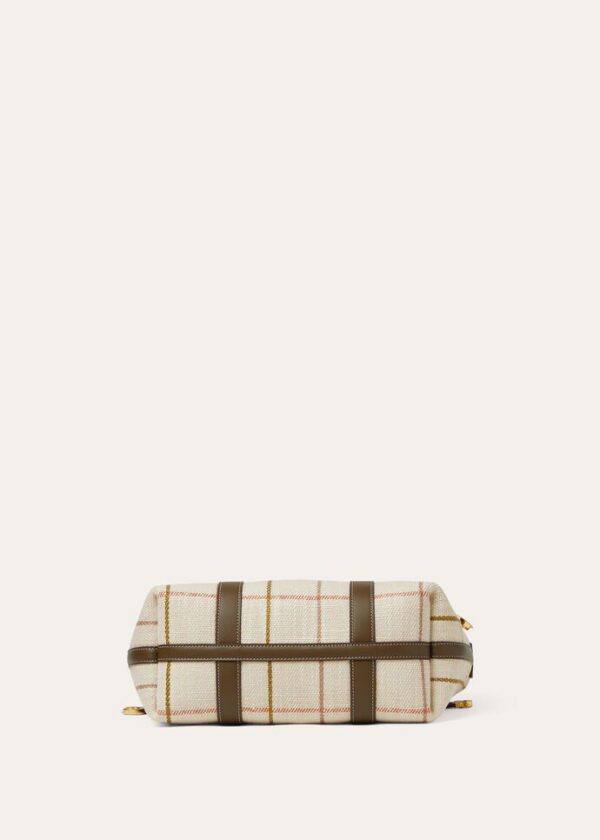 Loro Piana Ghiera Shopper Small Linen