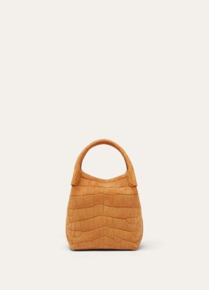ss_e5c253ee-199b-4d33-a341-e66e2b7ede91.jpg Loro Piana Small Bale Bag Alligator Leather