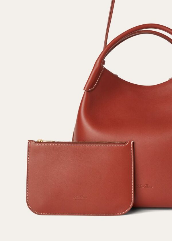 ssdfsdf.jpg Loro Piana Large Bale bag Smooth Calfskin