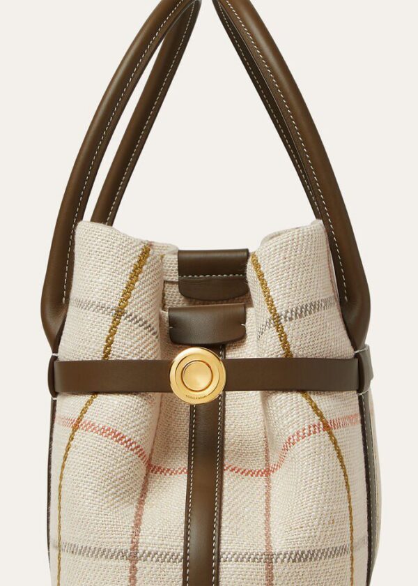 Loro Piana Ghiera Shopper Small Linen