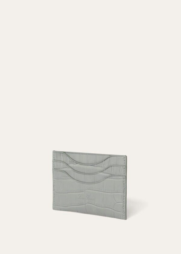 Loro Piana Extra Card Holder Alligator Leather