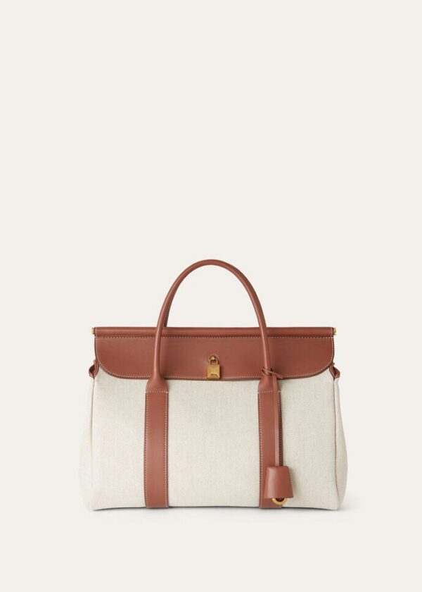 ww_e5897384-78e6-4811-b5cc-ad1053583aeb.jpg Loro Piana Loom bag L32 Linen, Cotton