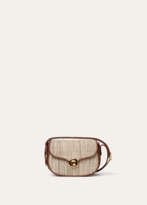 wwww.jpg Loro Piana Mini Ghiera Bag Linen, Silk