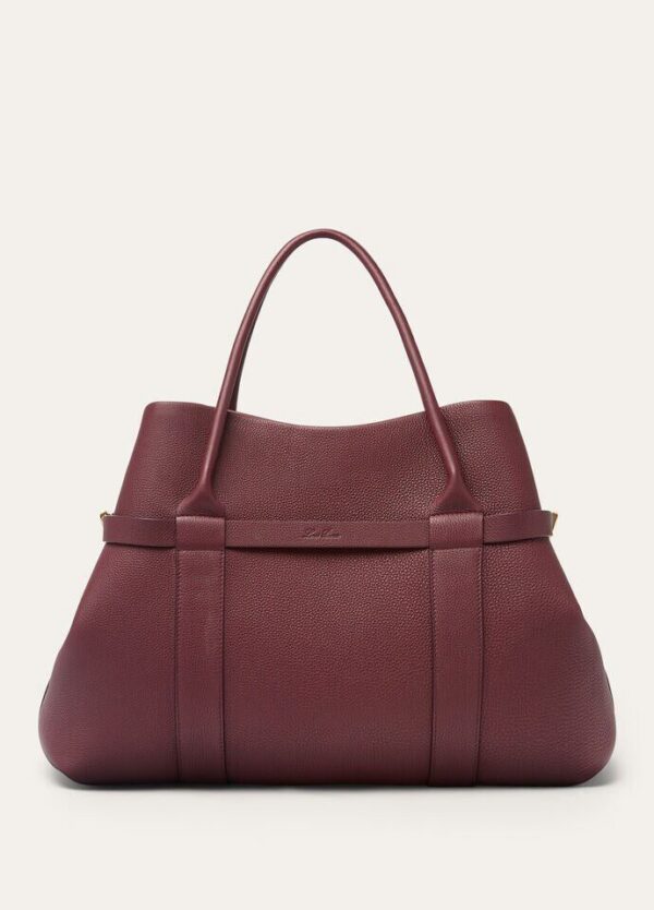 xcv_5465892d-ea73-42ad-bae5-1f567c853f99.jpg Loro Piana Ghiera Shopper Large Calfskin